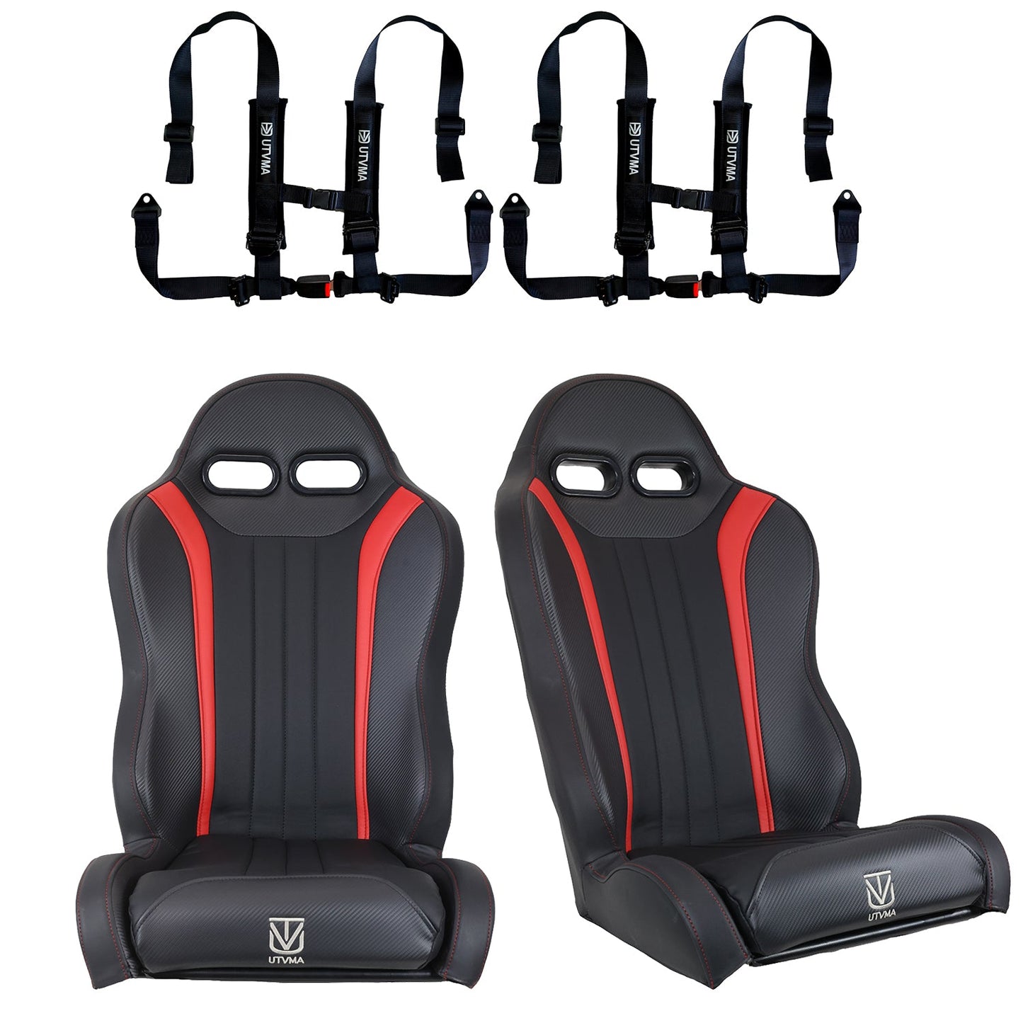 "Weekender" Series Pair of Front Suspension Bucket Seats Maverick X3 2 or 4 Seater (2017-2025)