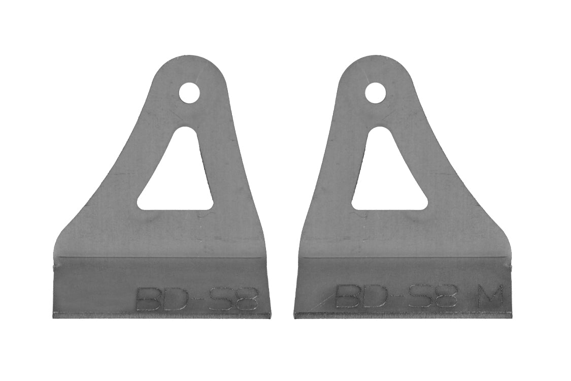 Weld On Light Tabs for Baja Designs 40" S8 Light Bar (Pair)