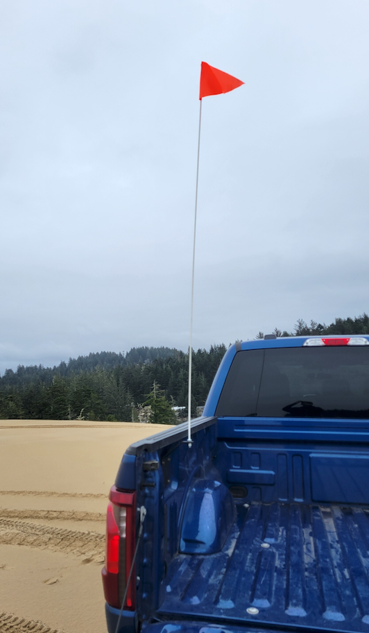 Ford F-Series Bed Whip/ Flag Mount