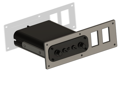 Polaris Xpedition Intercom & Dual Rocker Switch Mount