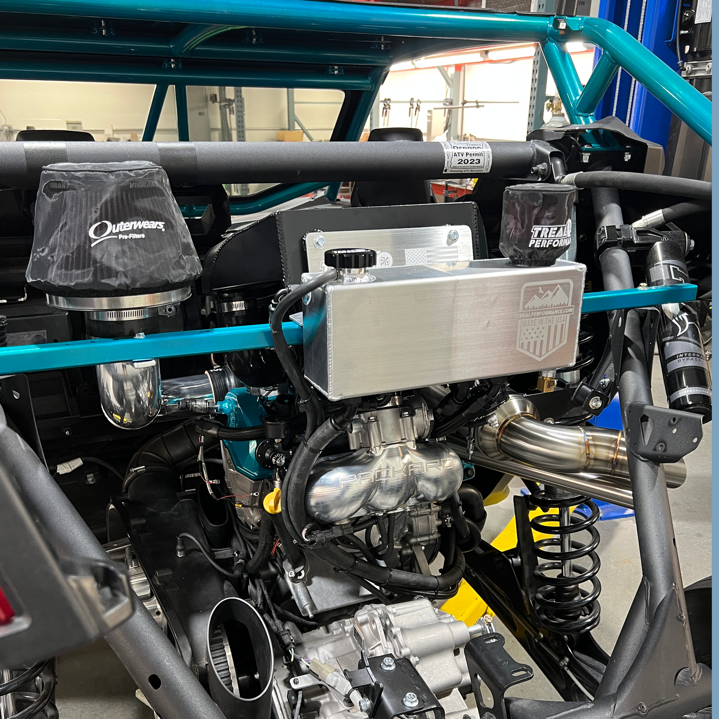 Treal Performance | 2017-2025 Can-Am X3 Coolant Reservoir Oil Catch Can Combo Tank