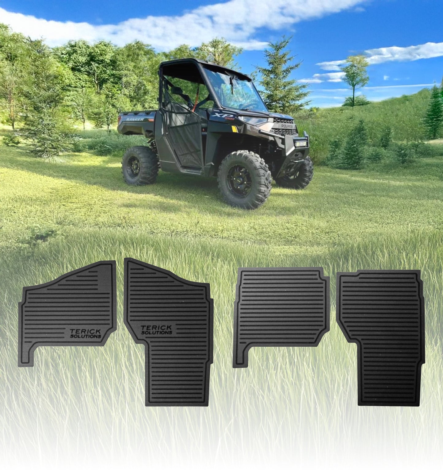 Polaris Ranger XP 1000 Rubber Floor Mats