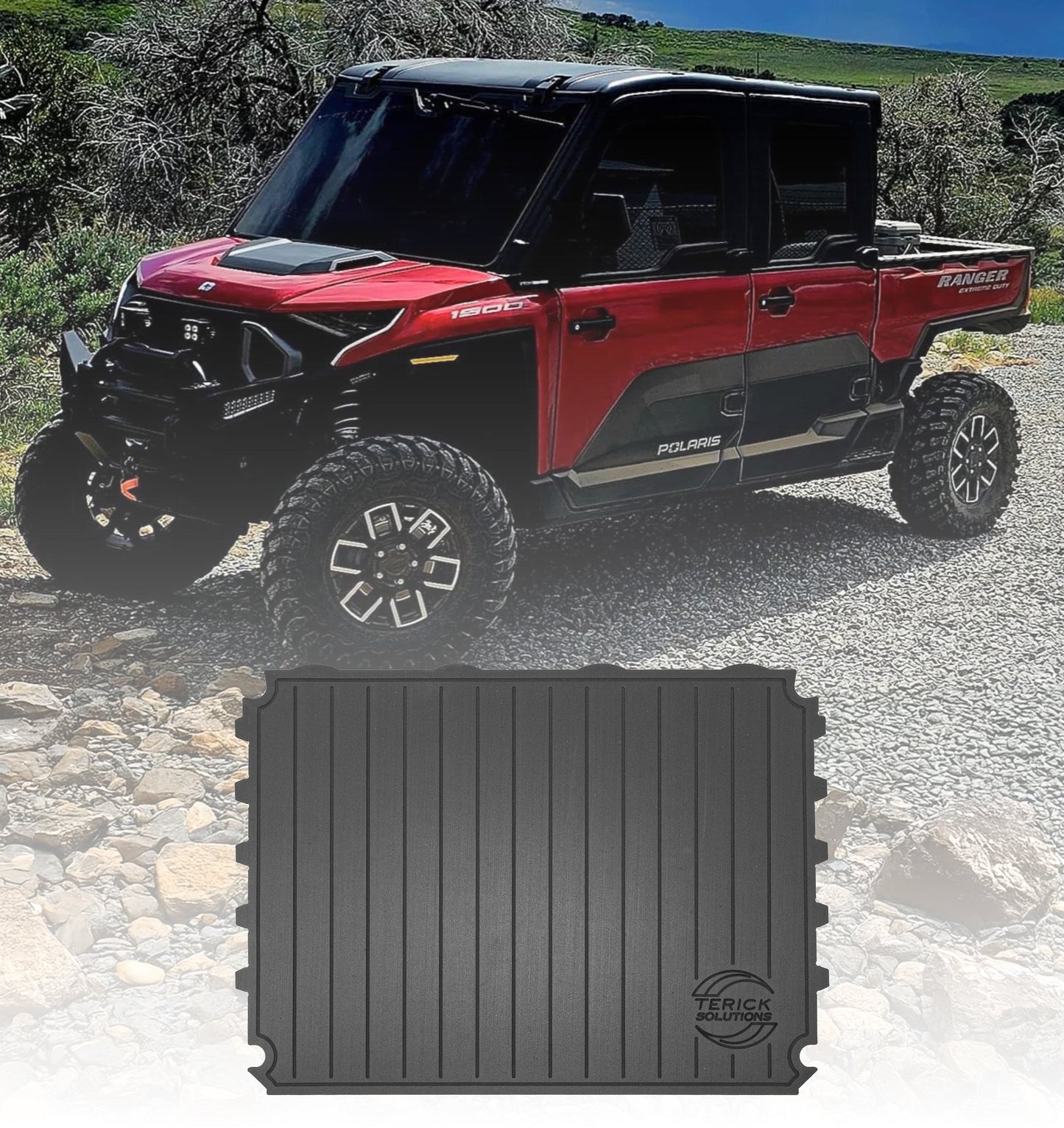 Polaris Ranger XD 1500 Rubber Floor Mats