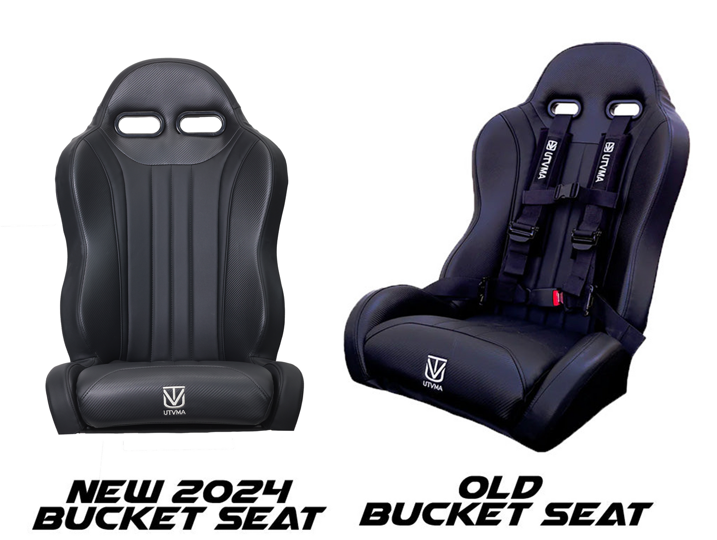 "Weekender" Series Pair of Front or Rear Suspension Bucket Seats RZR 1000 (XP, Turbo, Turbo S, Dynamix, Trail, High Lifter) 2014-2023