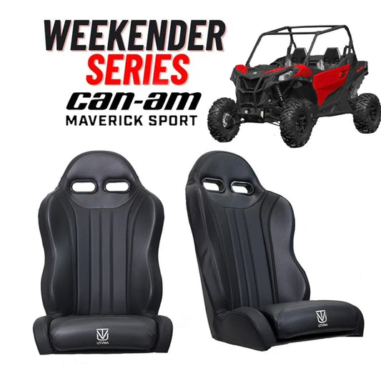 "Weekender" Series Pair of Front Suspension Bucket Seats Maverick Sport (2019-2025)