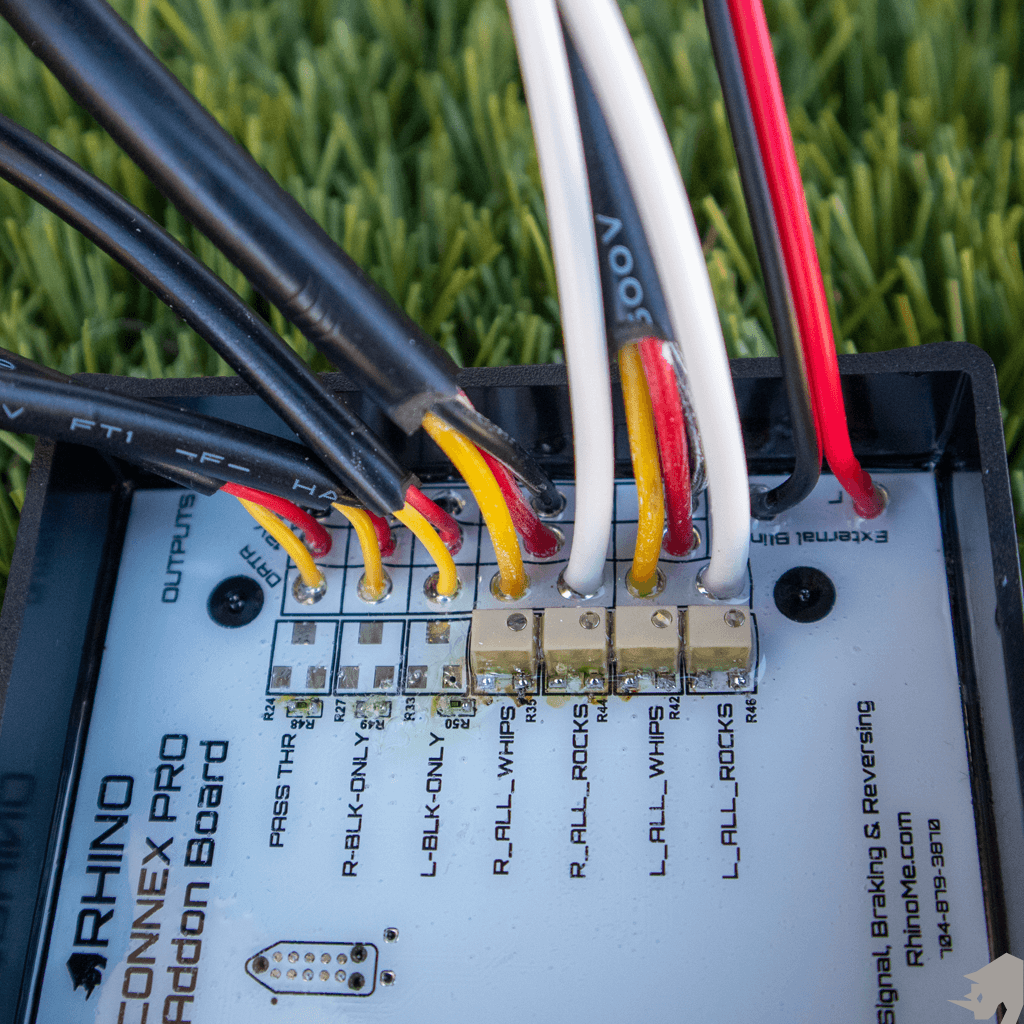 Connex Pro - Rhino Whips Turn Signal, Braking and Reversing Addon Board