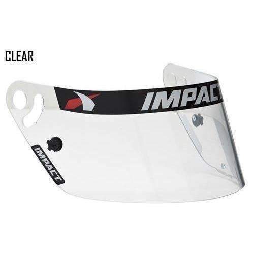 Impact Racing Helmet Shield - Dark Smoke