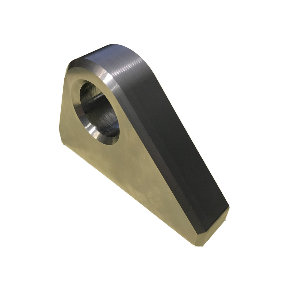 Weld on D-Ring Shackle Clevis Tab Mount Offset