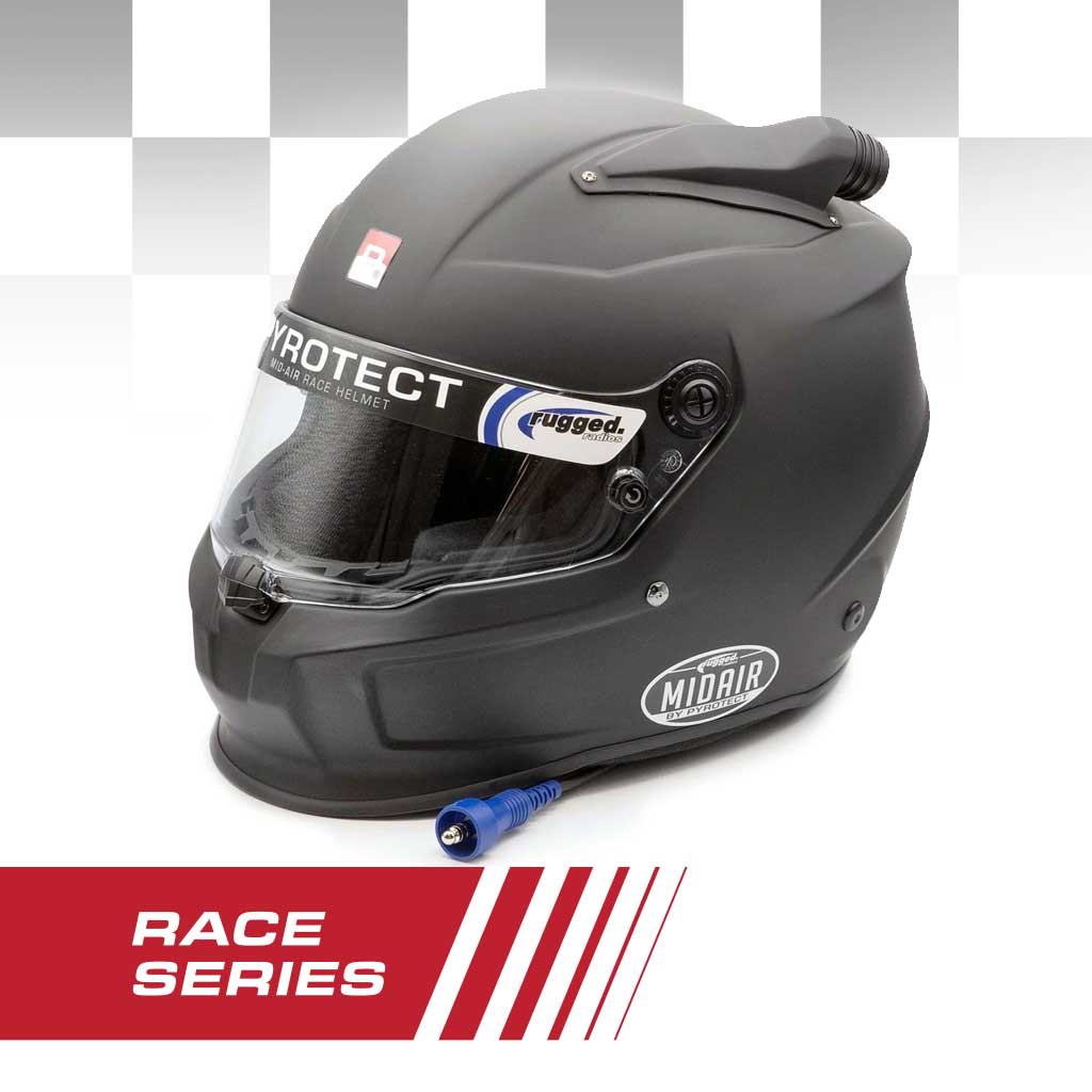 Pyrotect MIDAIR RACE Helmet Wired OFFROAD - XX-Large