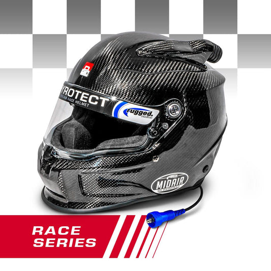 Pyrotect RACE Pro Airflow Mid Forced Air 3K Carbon SA2020 Wired OFFROAD