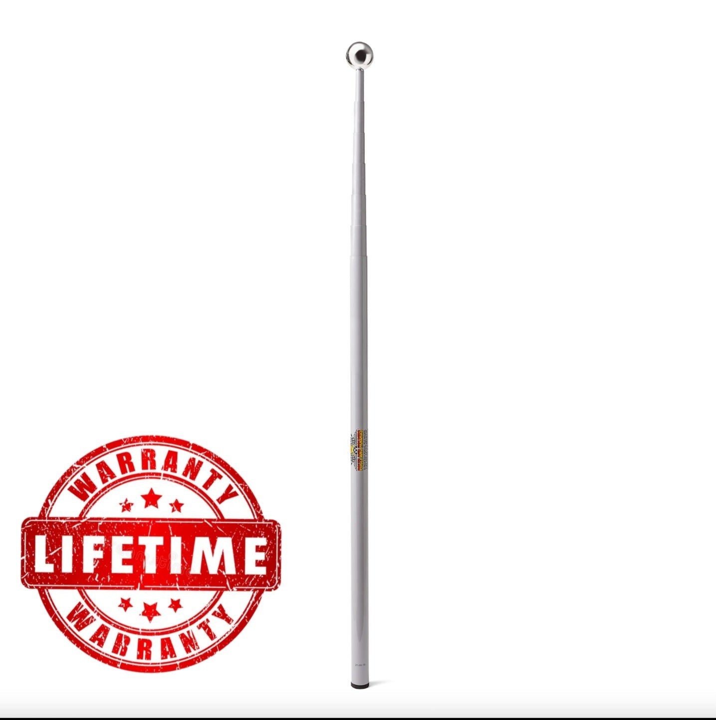 Telescoping Flagpole 16'