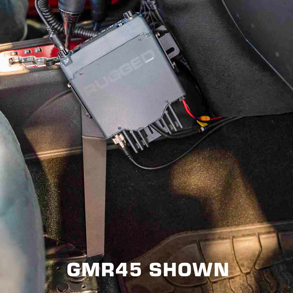 GMRS Mobile Radio Kit for Jeep Wrangler TJ LJ and JK - JK 2-Door (07-10) and JKU 4-Door (07-19) / GMR25 Waterproof