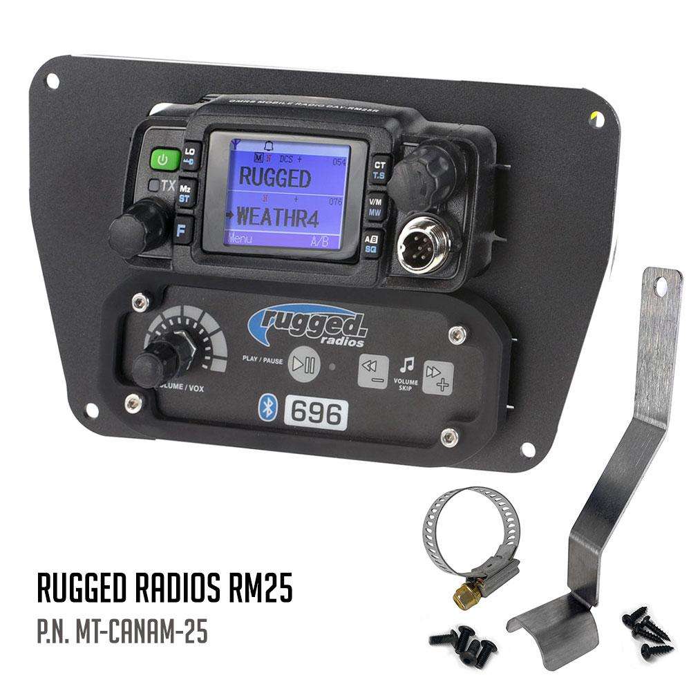 Can-Am Commander Intercom and Radio Mount - Rugged RDM
