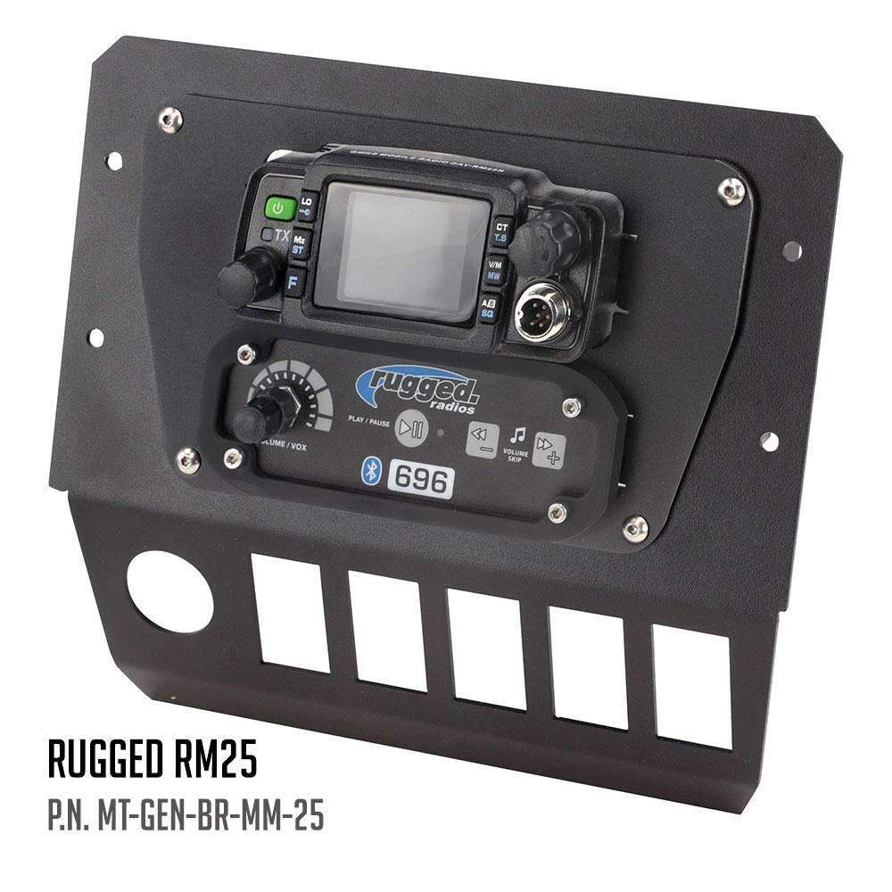 Polaris General Multi Mount Kit for Radio and Intercom - Rugged M1/G1/G4/RM45/RM60/GMR45
