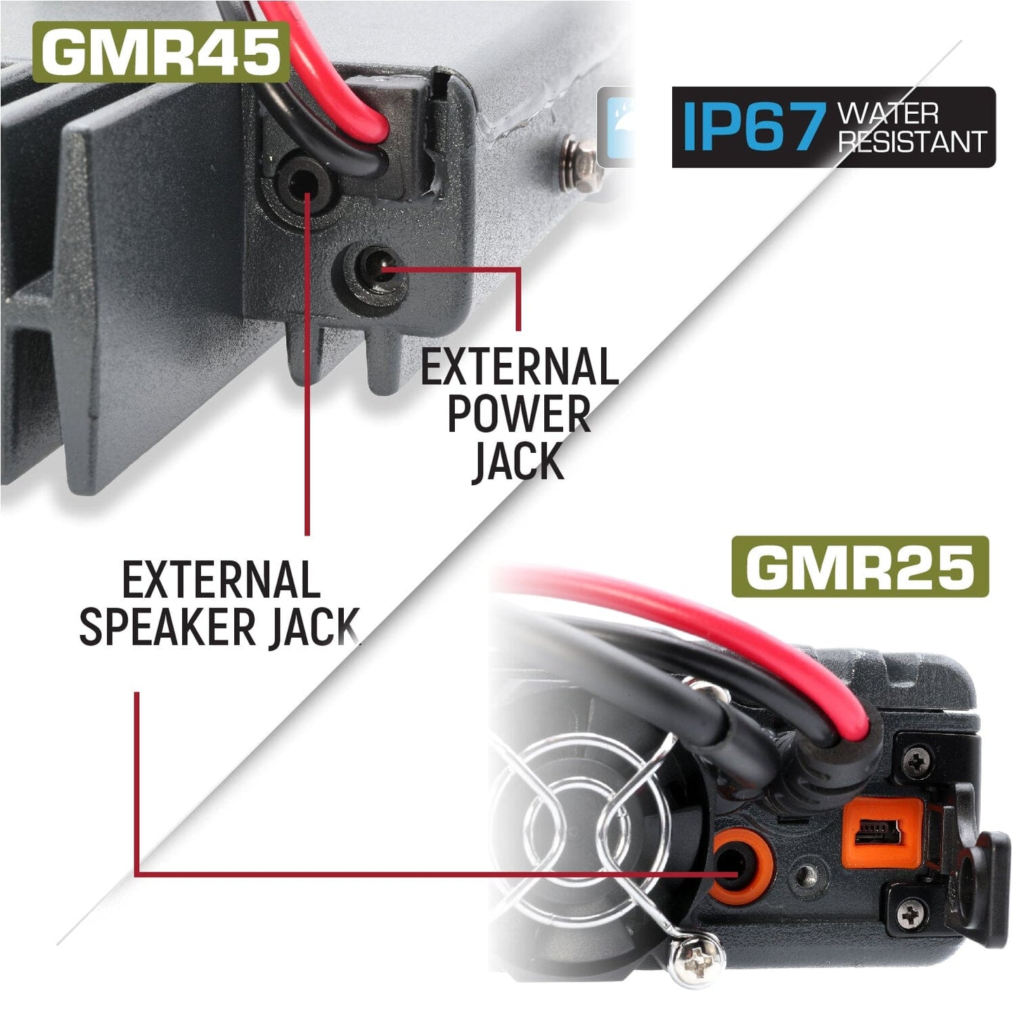 Toyota Tundra Two-Way GMRS Mobile Radio Kit - GMR25 Waterproof