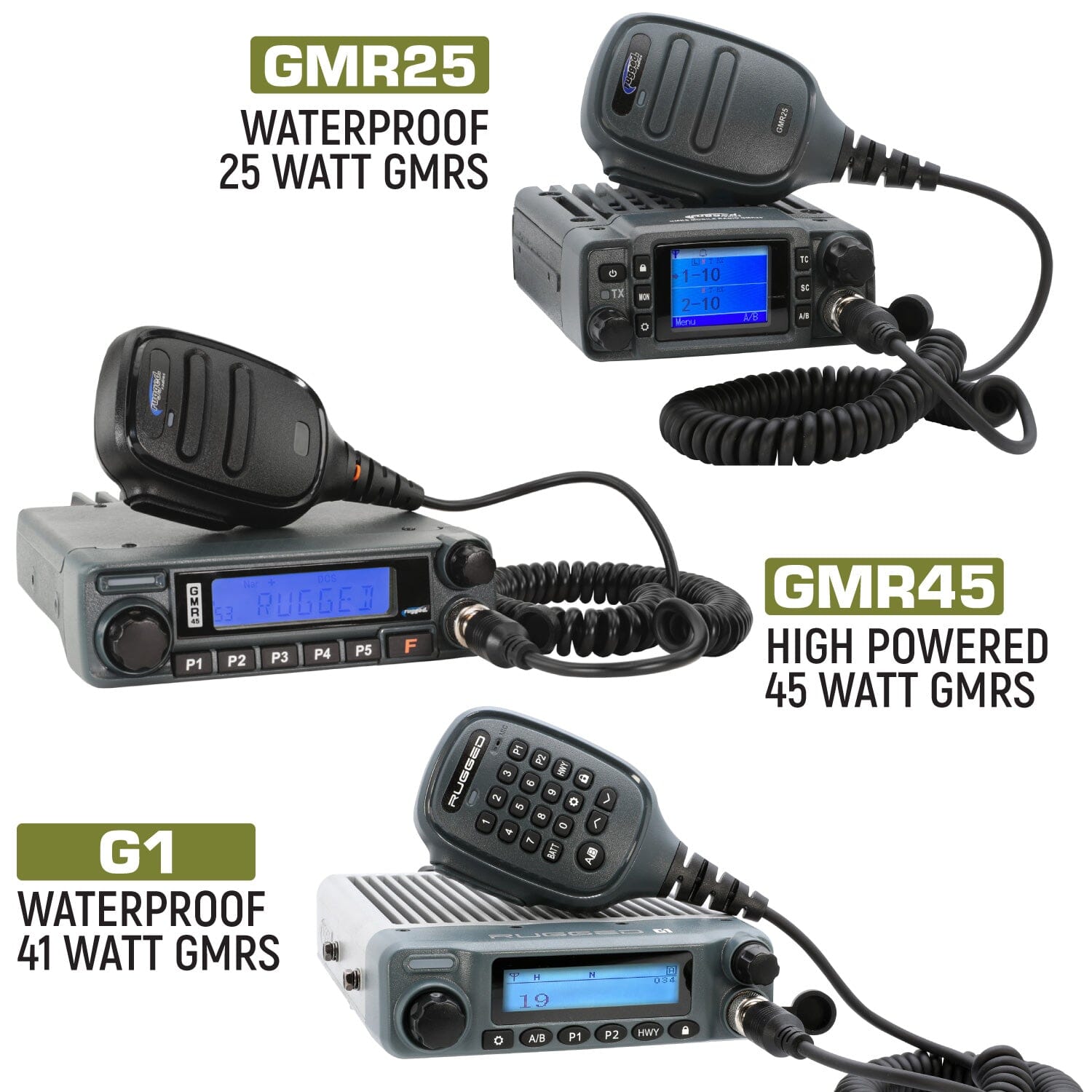 Toyota Tundra Two-Way GMRS Mobile Radio Kit