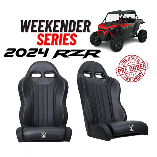 * PREORDER* "Weekender" Series Pair of Front or Rear Suspension Bucket Seats RZR 1000 (2024)