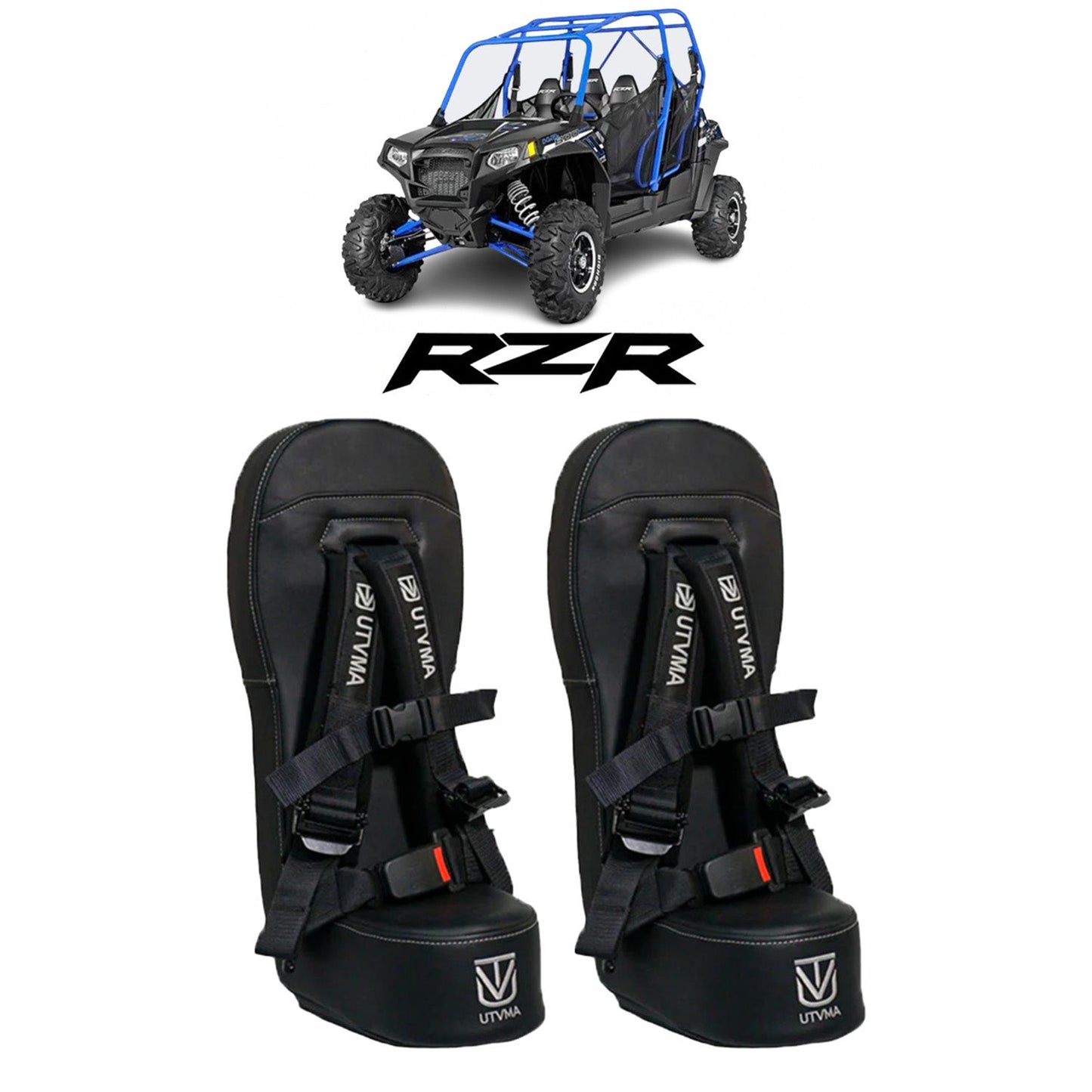 RZR 4 800 Bump Seats Set (Front and Rear)