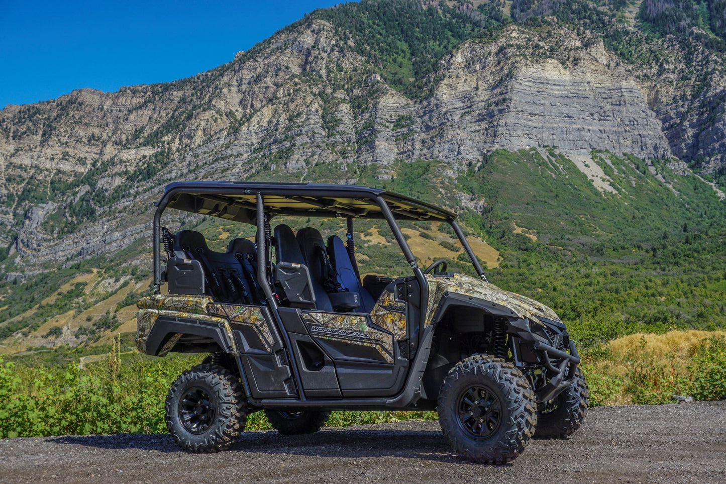 Yamaha Wolverine X4 Rear Bench Seat (2018-2025) W Harnesses